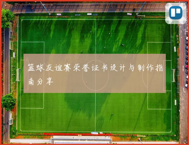 篮球友谊赛荣誉证书设计与制作指南分享